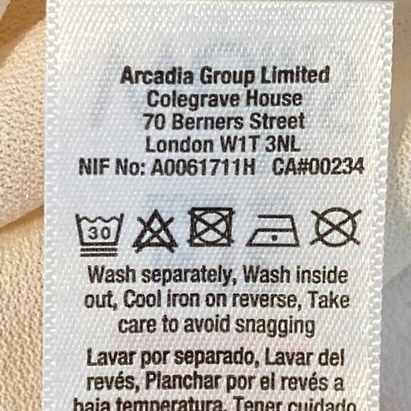 Wallis Wonderland Dress Sleeveless Floral Romantic Fairy Core Y2K Size 8 - Picture 9 of 9